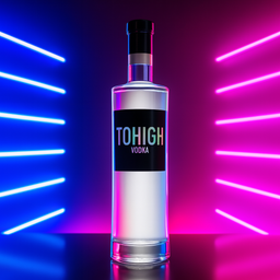 TOHIGH ORIGINAL Vodka – klarer, hochwertiger Vodka (0,7L, 37,5 %) – 5-fach destillierter Premium-Vodka für puren Genuss oder Cocktails – bester Vodka aus Deutschland